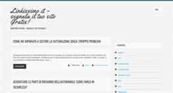 Desktop Screenshot of linkissimo.it